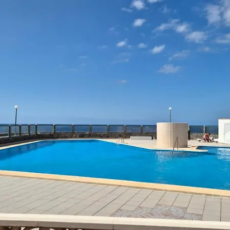 Amazing Atlantic View With Private Garden Oceanfront Apartament Arona (Tenerife)