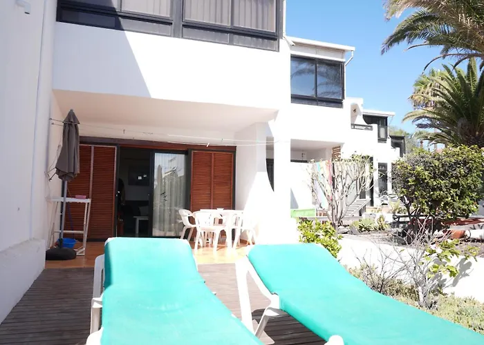 Amazing Atlantic View With Private Garden Oceanfront Arona