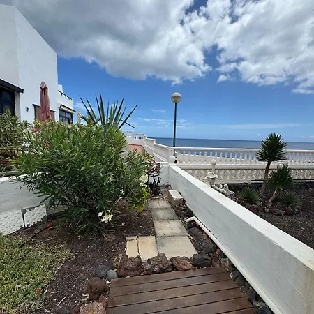 Amazing Atlantic View With Private Garden Oceanfront * Arona (Tenerife)